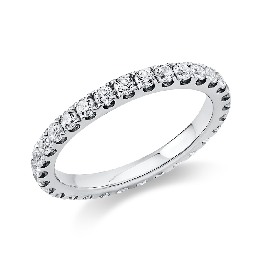 Infinity Memoire Ring  14kt Gelbgold mit 1,03ct Diamanten