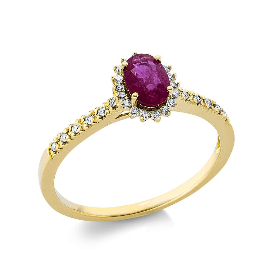 Ring 18 kt GG