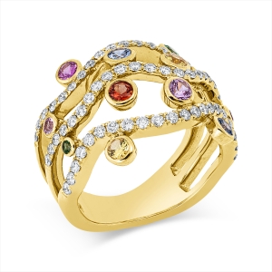 Ring 18 kt GG
