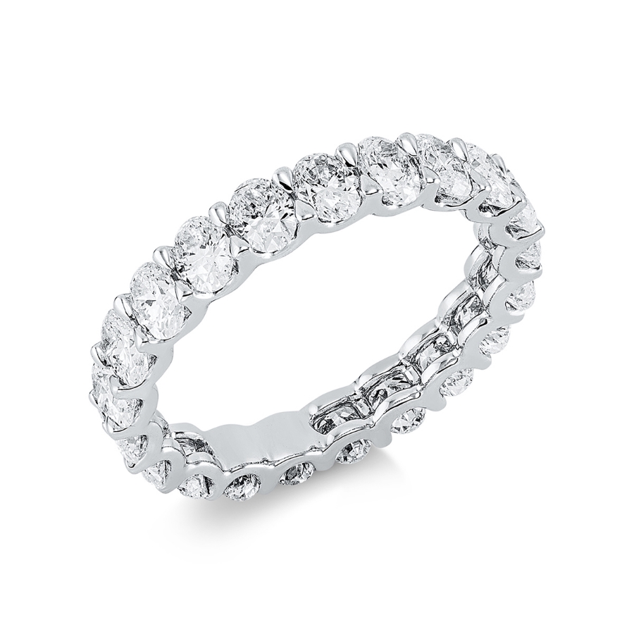 Infinity Memoire Ring  18kt Weißgold mit 2,82ct Diamanten