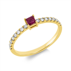 Ring 18 kt GG