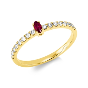 Ring 18 kt GG