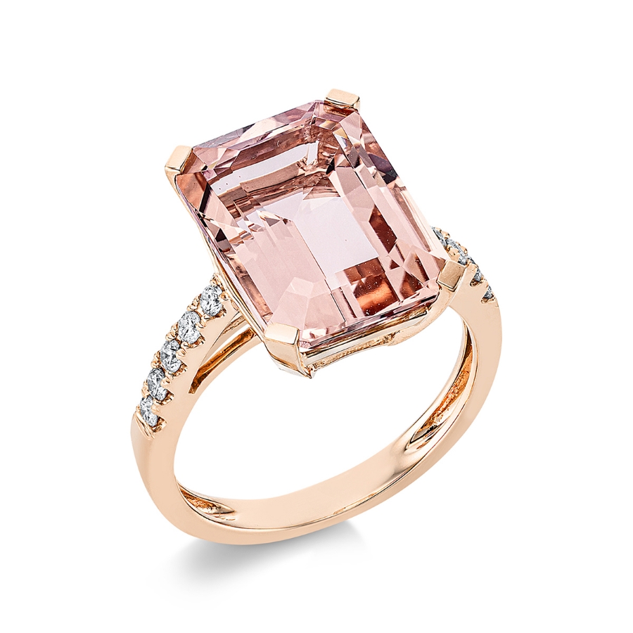 Ring 4er-Krappe 14 kt RG