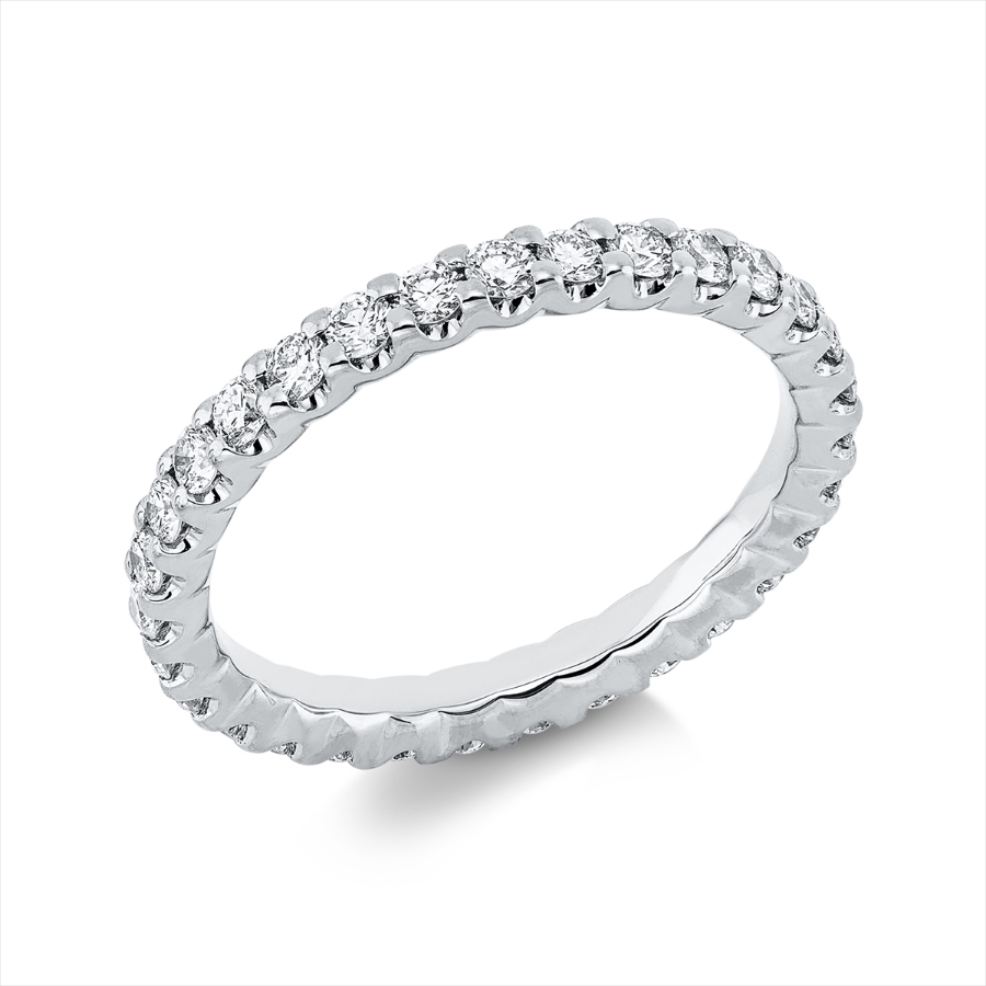 Infinity Memoire Ring  18kt Gelbgold mit 0,93ct Diamanten
