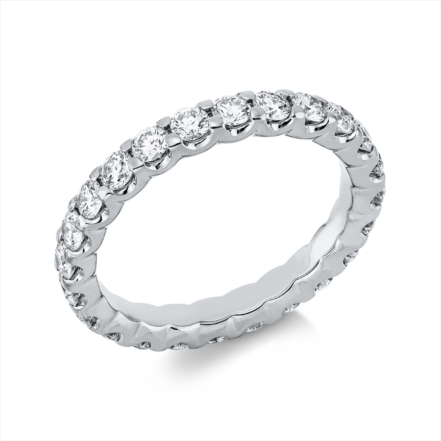 Infinity Memoire Ring  18kt Gelbgold mit 1,61ct Diamanten