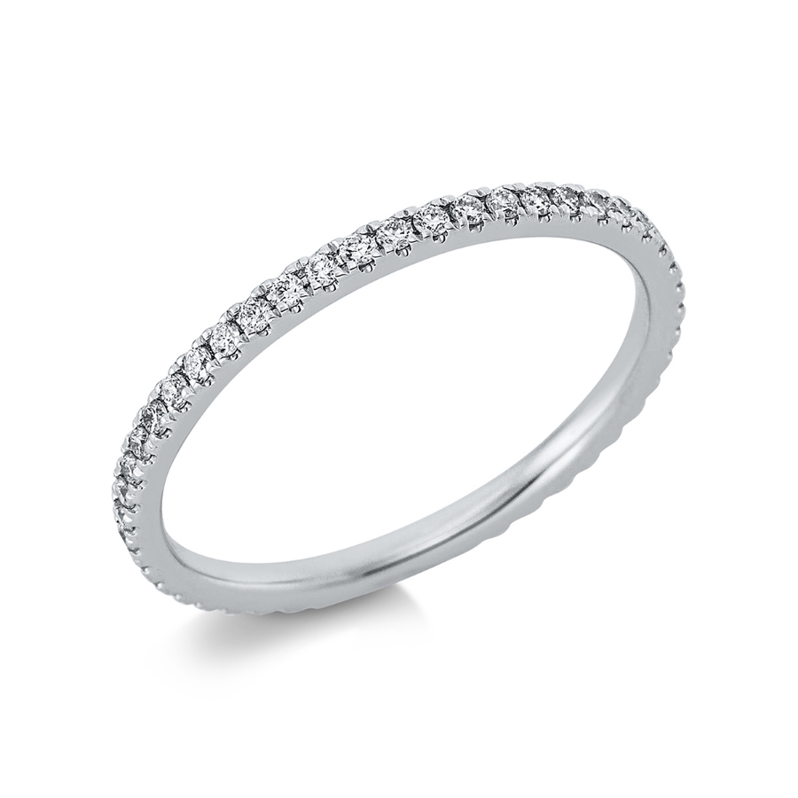 Infinity Memoire Ring  14kt Gelbgold mit 0,27ct Diamanten