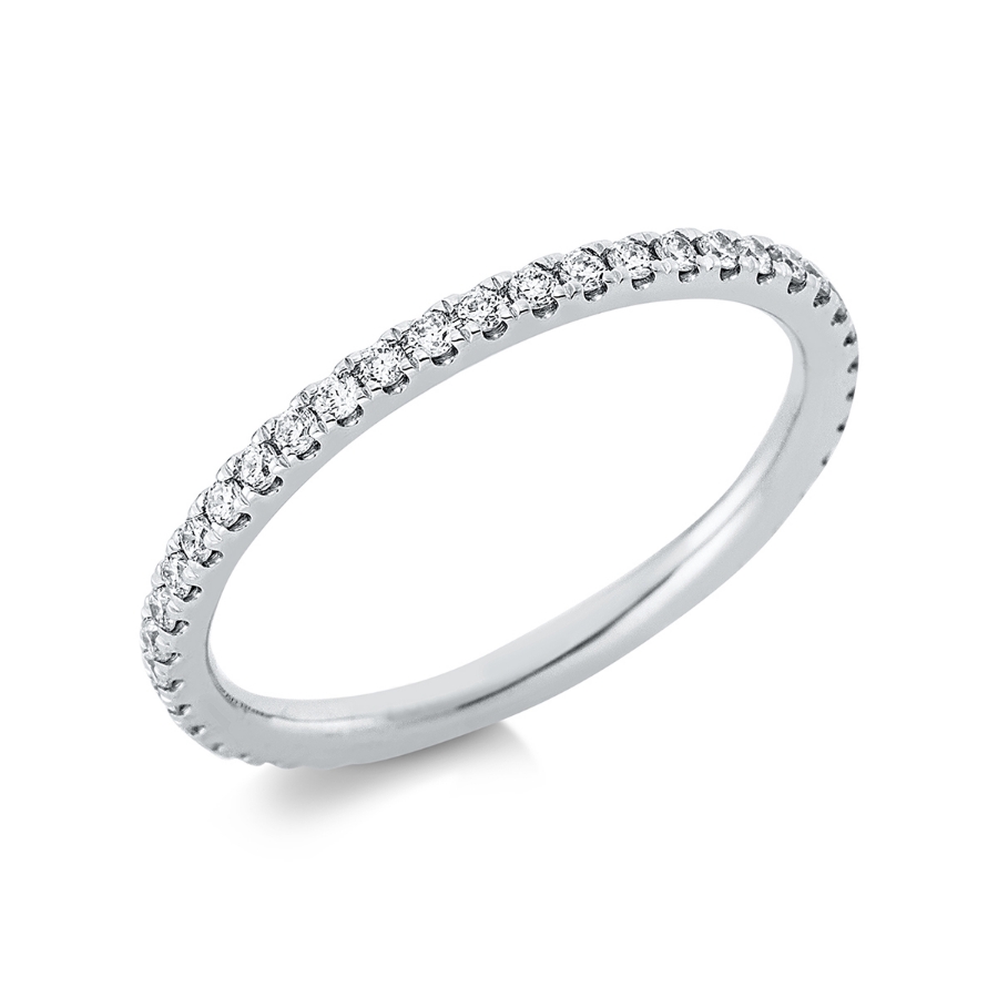 Infinity Memoire Ring  14kt Gelbgold mit 0,39ct Diamanten