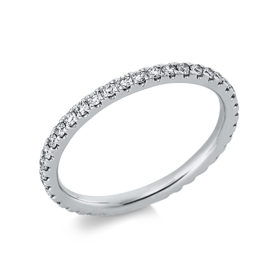 Infinity Memoire Ring  14kt Gelbgold mit 0,45ct Diamanten