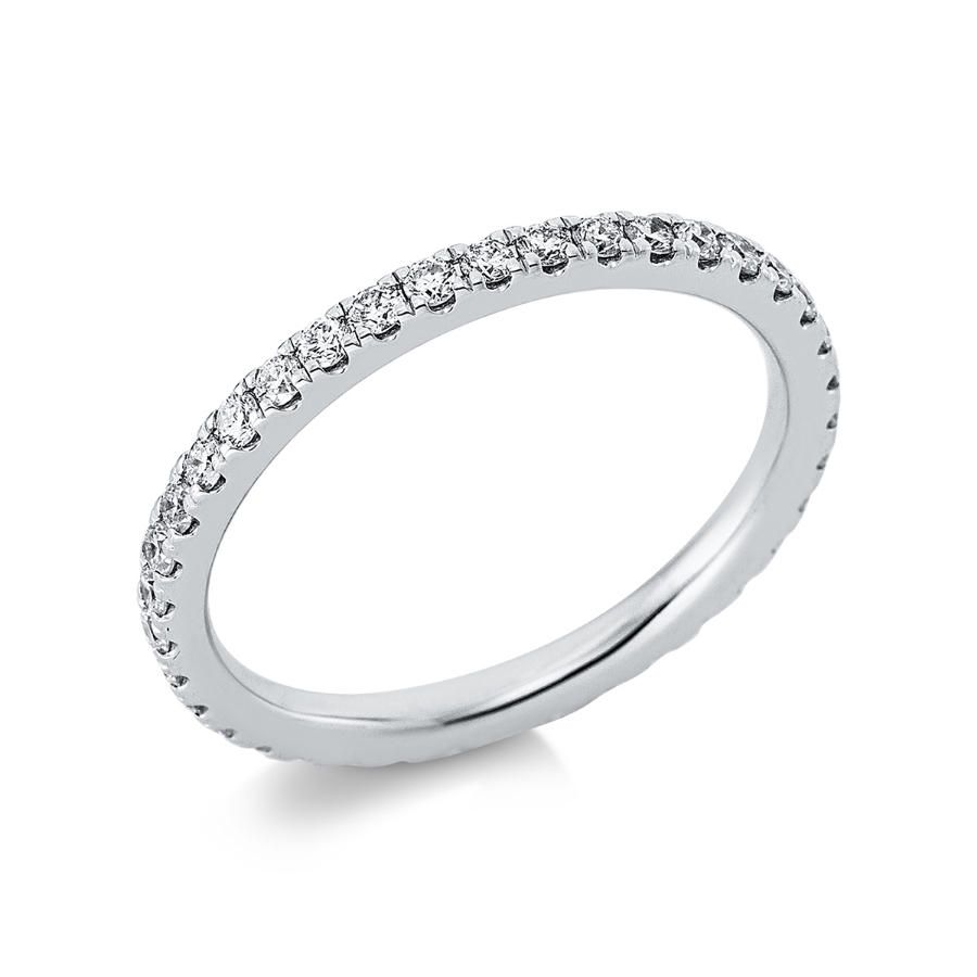 Infinity Memoire Ring  14kt Gelbgold mit 0,56ct Diamanten