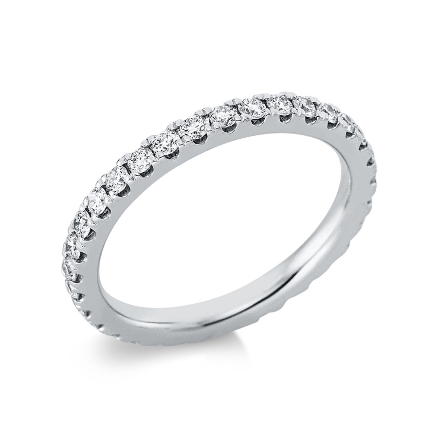 Infinity Memoire Ring  14kt Gelbgold mit 0,76ct Diamanten
