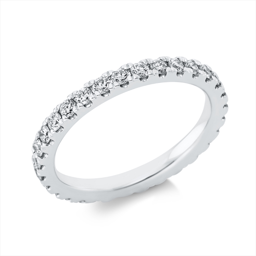 Infinity Memoire Ring  14kt Gelbgold mit 0,79ct Diamanten
