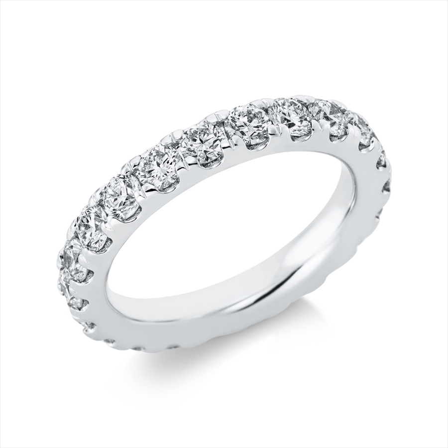 Infinity Memoire Ring  14kt Gelbgold mit 2,29ct Diamanten