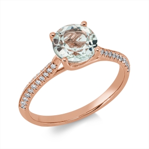 Ring 4er-Krappe 18 kt GG
