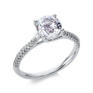 Ring 4er-Krappe 18 kt GG