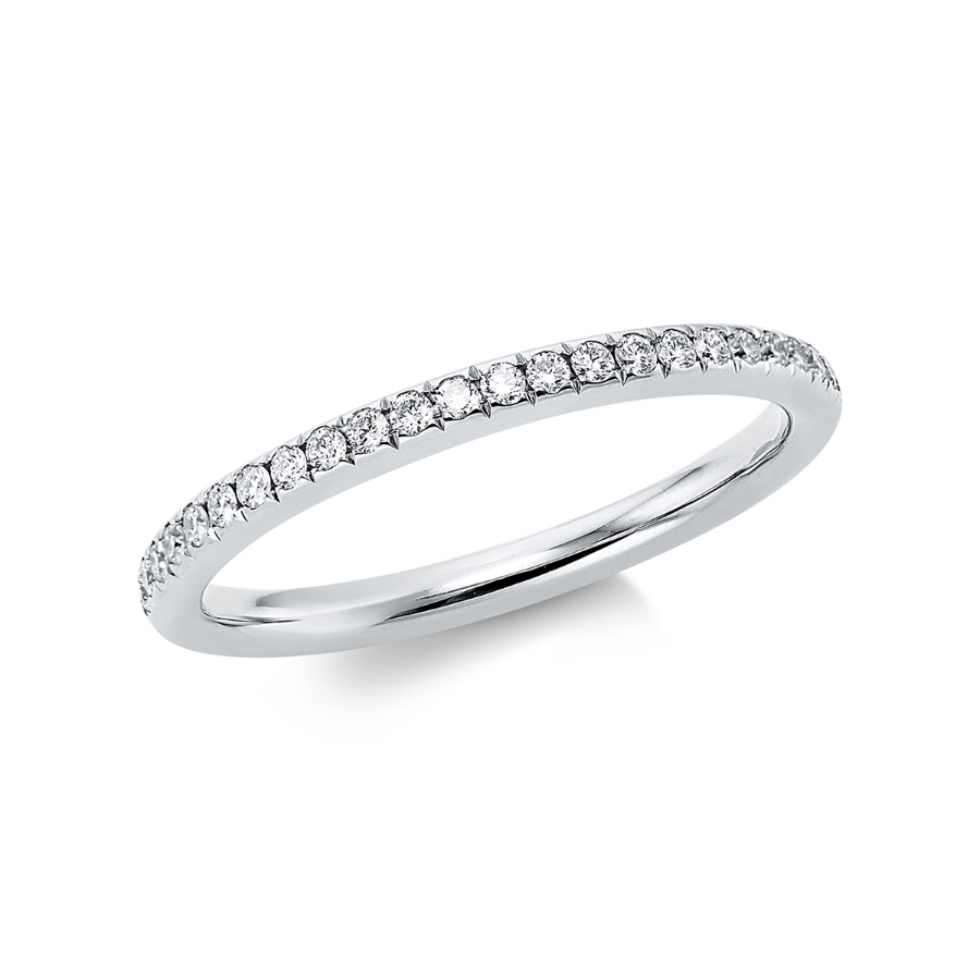 Infinity Memoire Ring  950PL Platin mit 0,37ct Diamanten