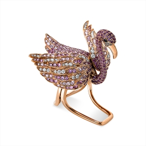 Ring 18 kt RG Flamingo