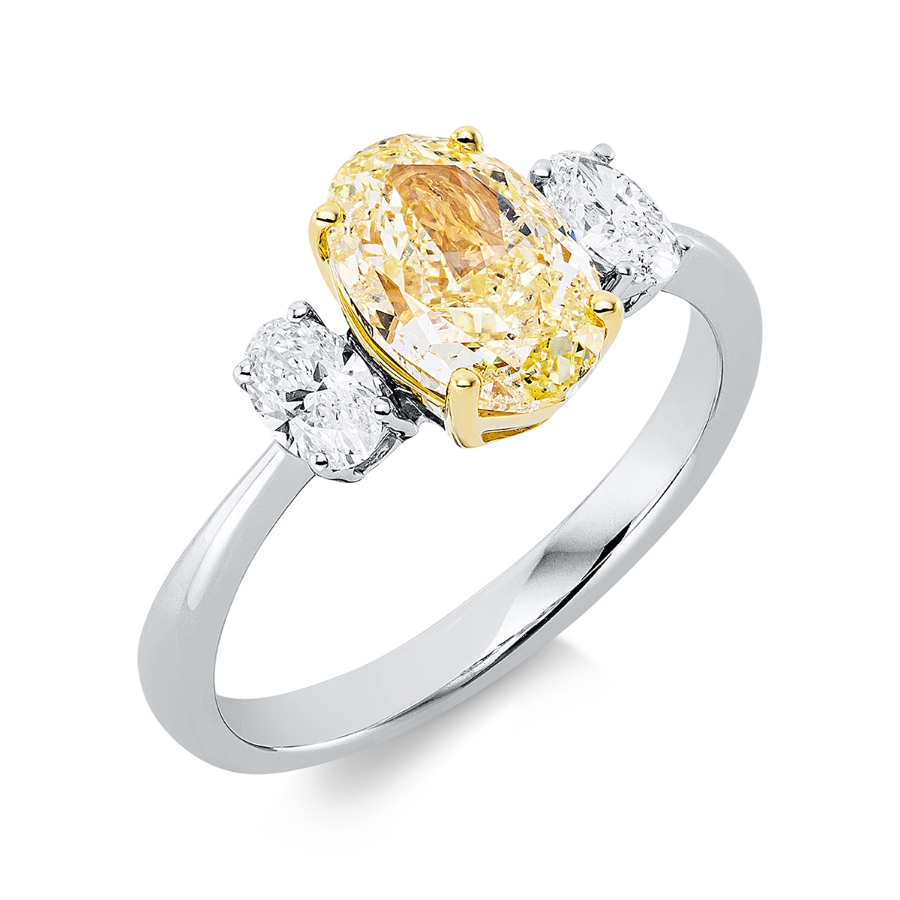 Ring 4er-Krappe 18 kt WG+GG, GIA6451819508