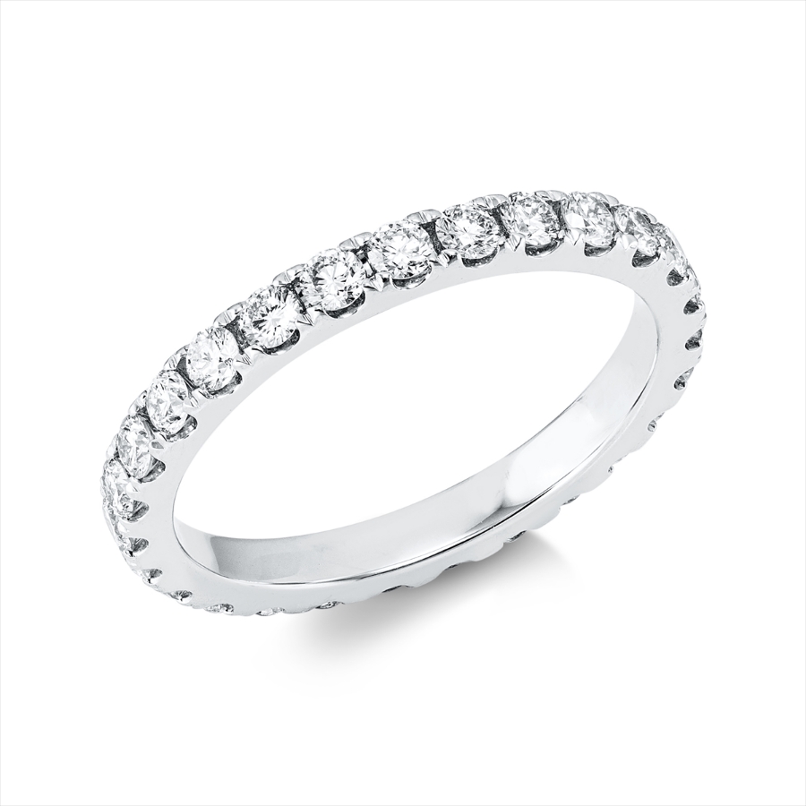 Infinity Memoire Ring  18kt Gelbgold mit 1,11ct Diamanten