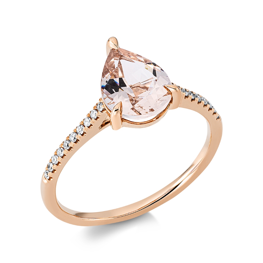 Ring 3er-Krappe 18 kt RG