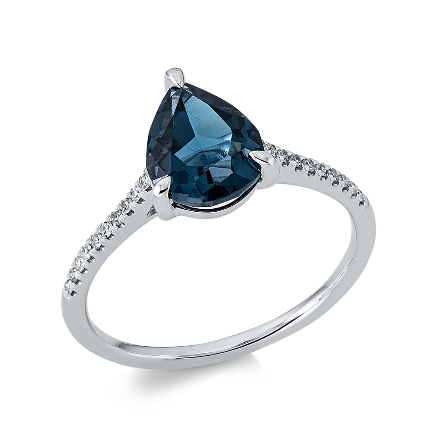 Ring 3er-Krappe 18 kt WG