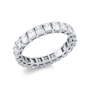 Infinity Memoire Ring  18kt Weißgold mit 3,35ct Diamanten