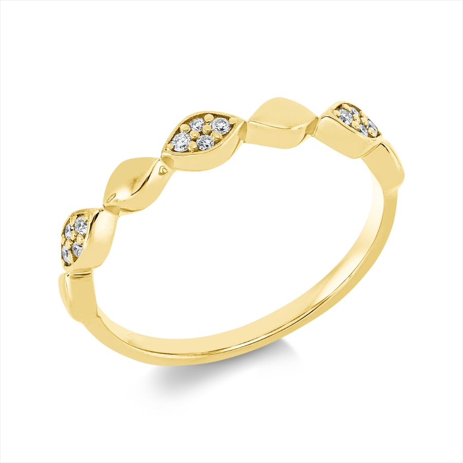 Ring 18 kt GG