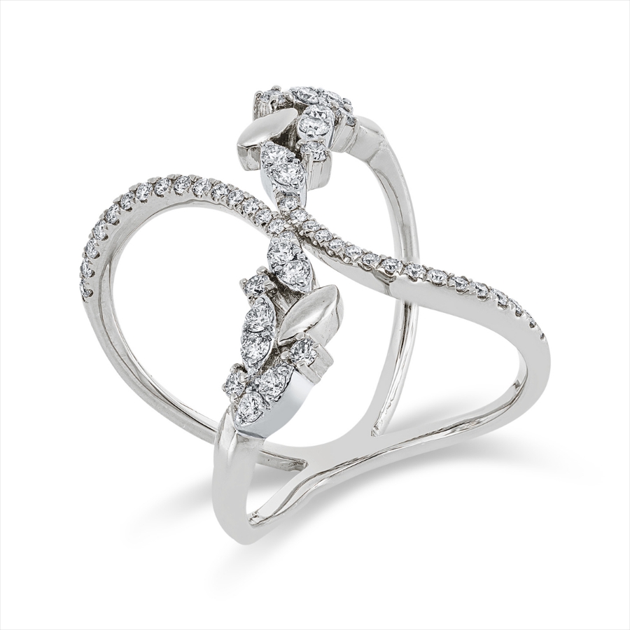 Ring 18 kt GG+WG