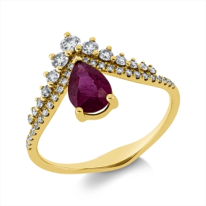 Ring 18 kt GG