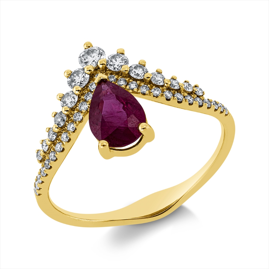 Ring 18 kt GG