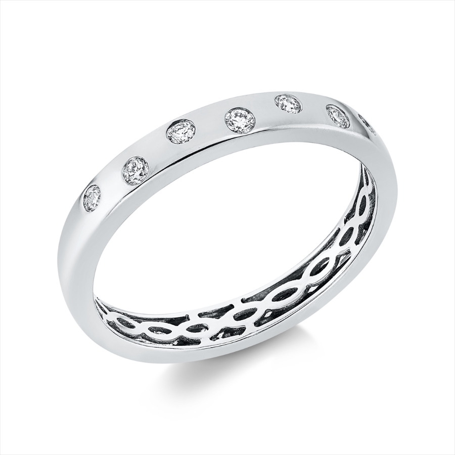 Ring Zarge 18 kt WG