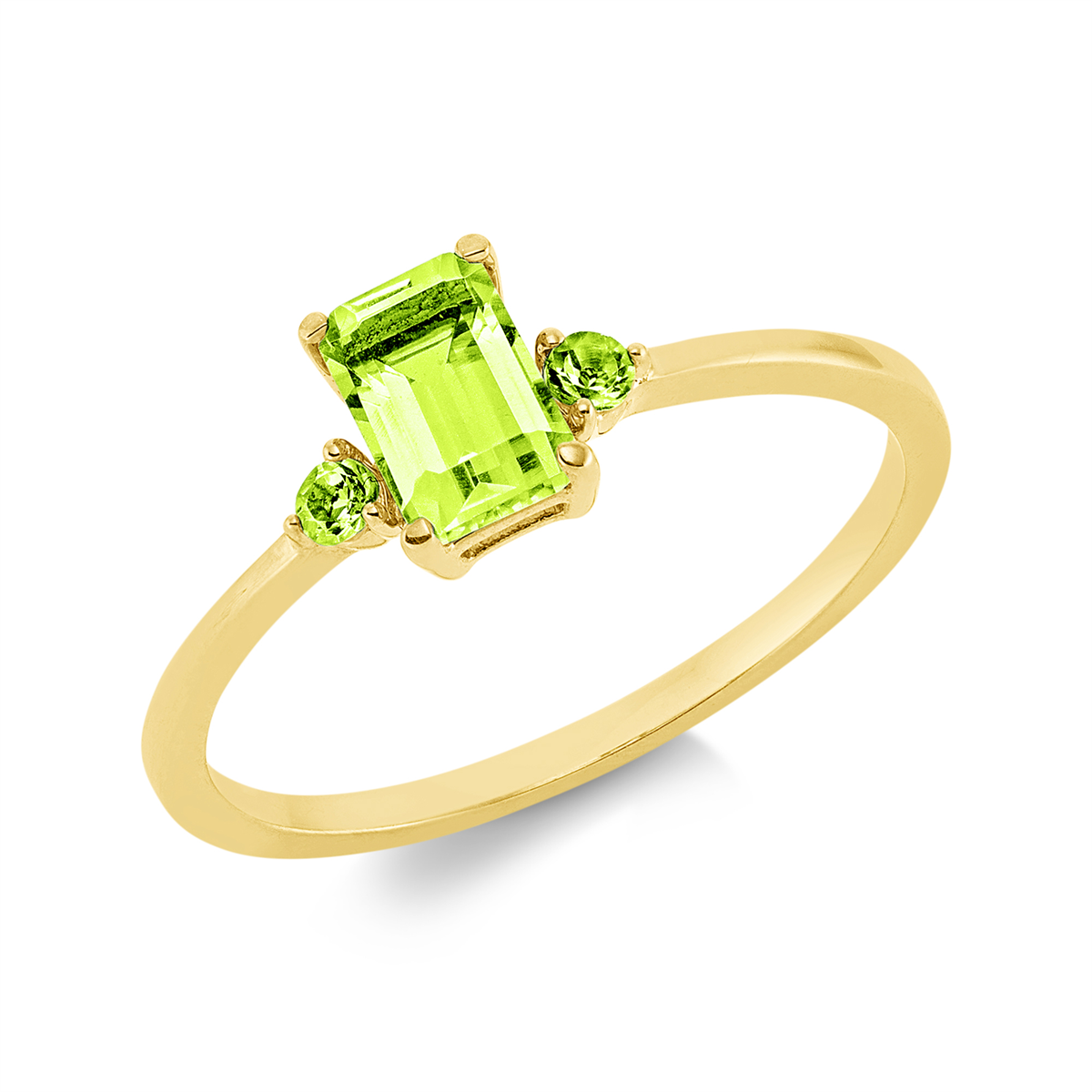 Ring 4er-Krappe 18 kt GG