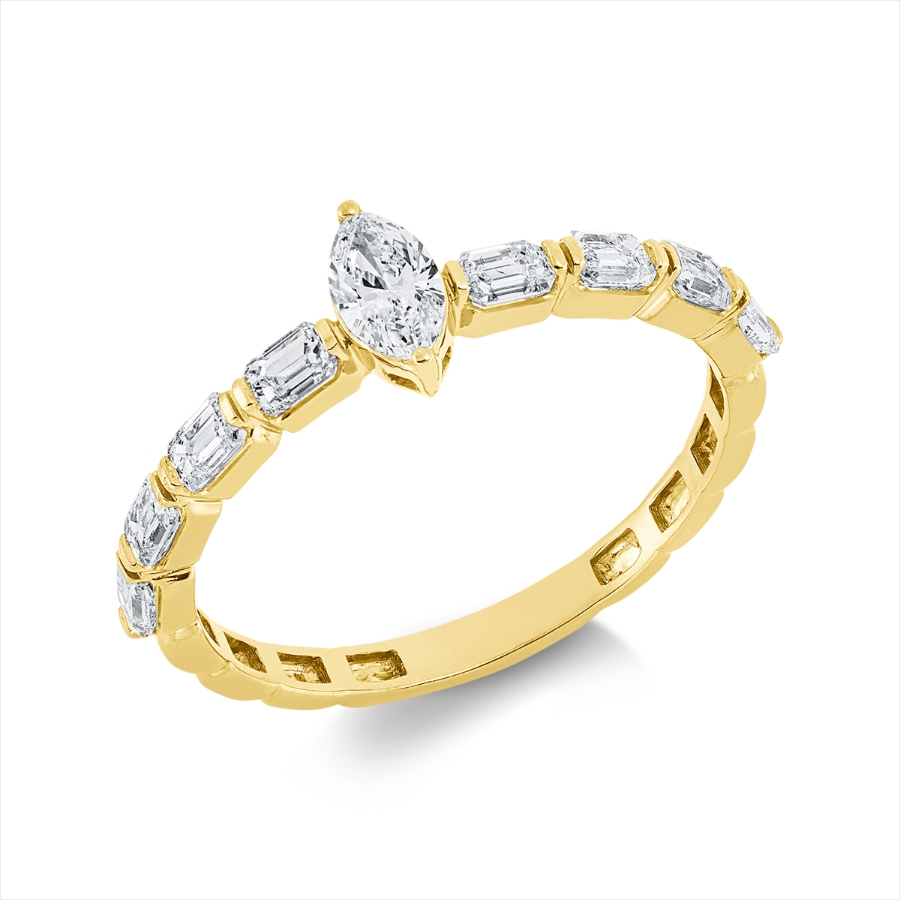 Ring 18 kt GG