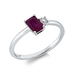 Ring 4er-Krappe 18 kt GG