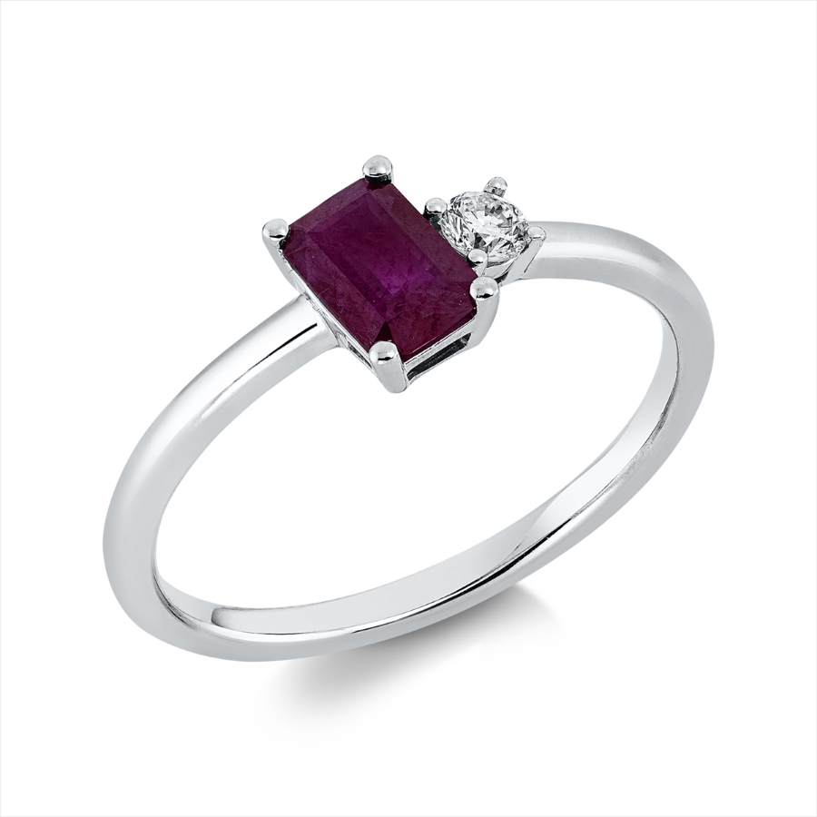 Ring 4er-Krappe 18 kt GG