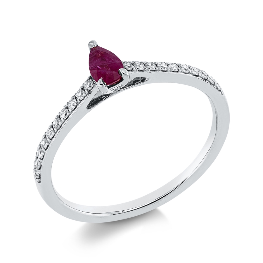 Ring 3er-Krappe 18 kt GG