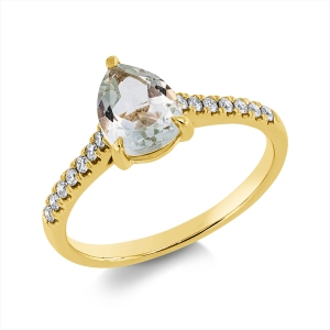 Ring 3er-Krappe 18 kt GG