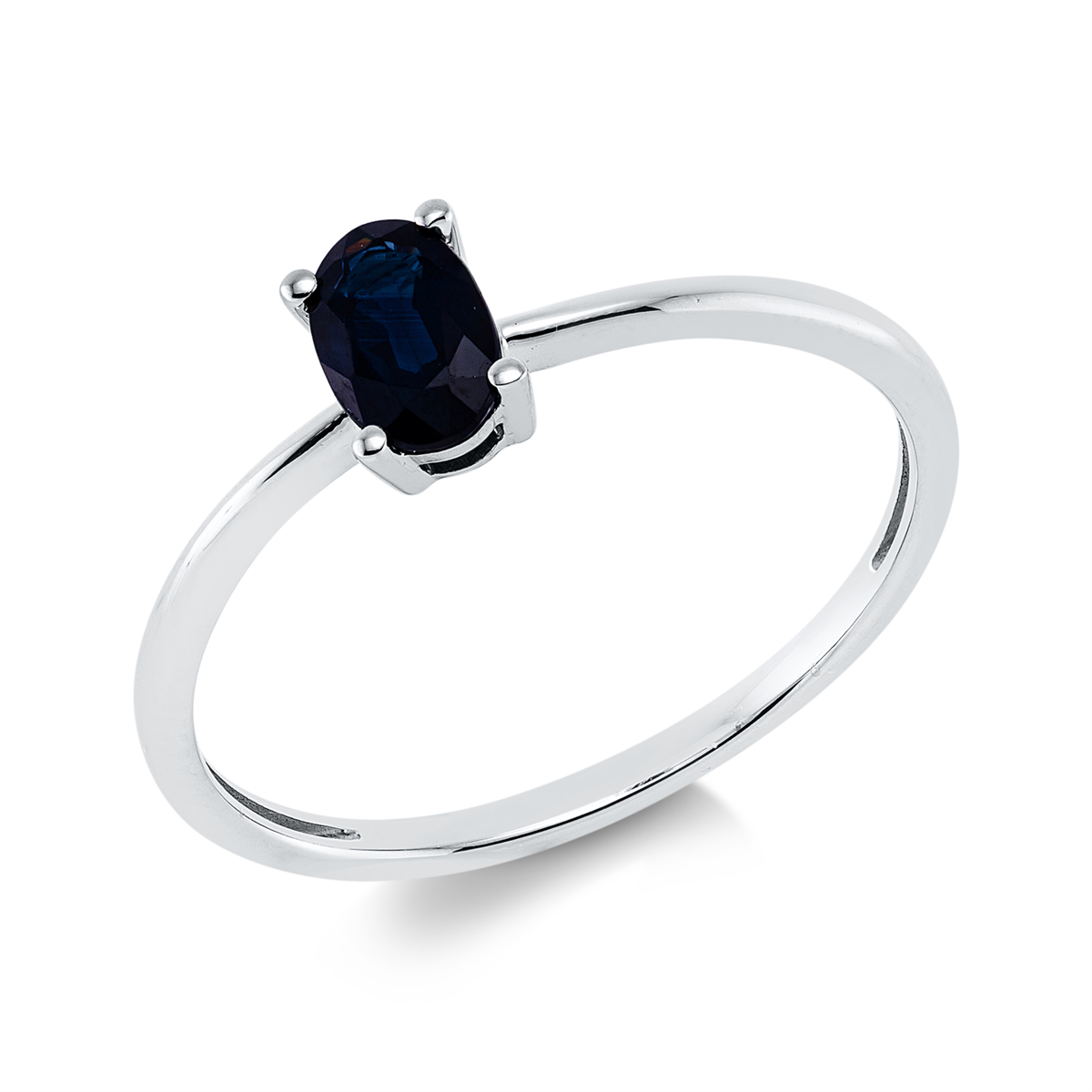 Ring 4er-Krappe 18 kt WG