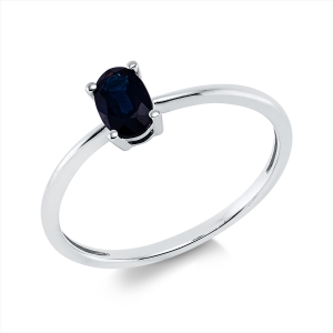 Ring 4er-Krappe 18 kt WG