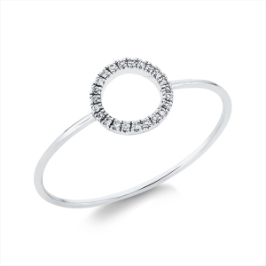 Ring 18 kt GG Kreis