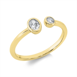 Ring 18 kt GG