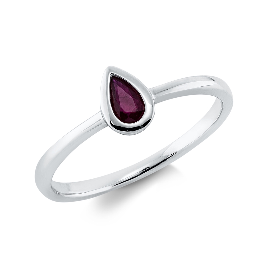 Ring Zarge 18 kt GG Tropfen