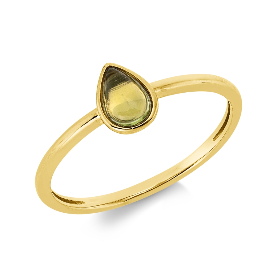Ring Zarge 18 kt GG Tropfen