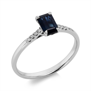 Ring 4er-Krappe 18 kt GG