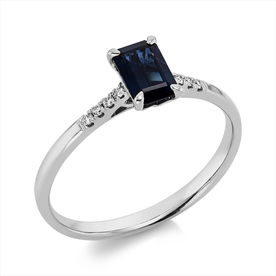 Ring 4er-Krappe 18 kt GG