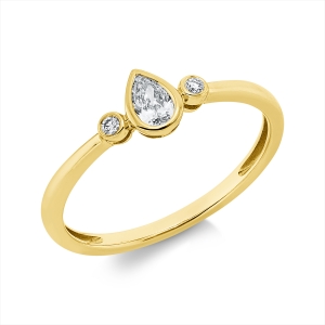 Ring 18 kt GG Tropfen