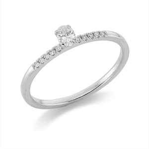 Ring 4er-Krappe 18 kt GG