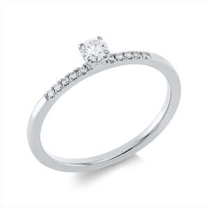 Ring 4er-Krappe 18 kt GG