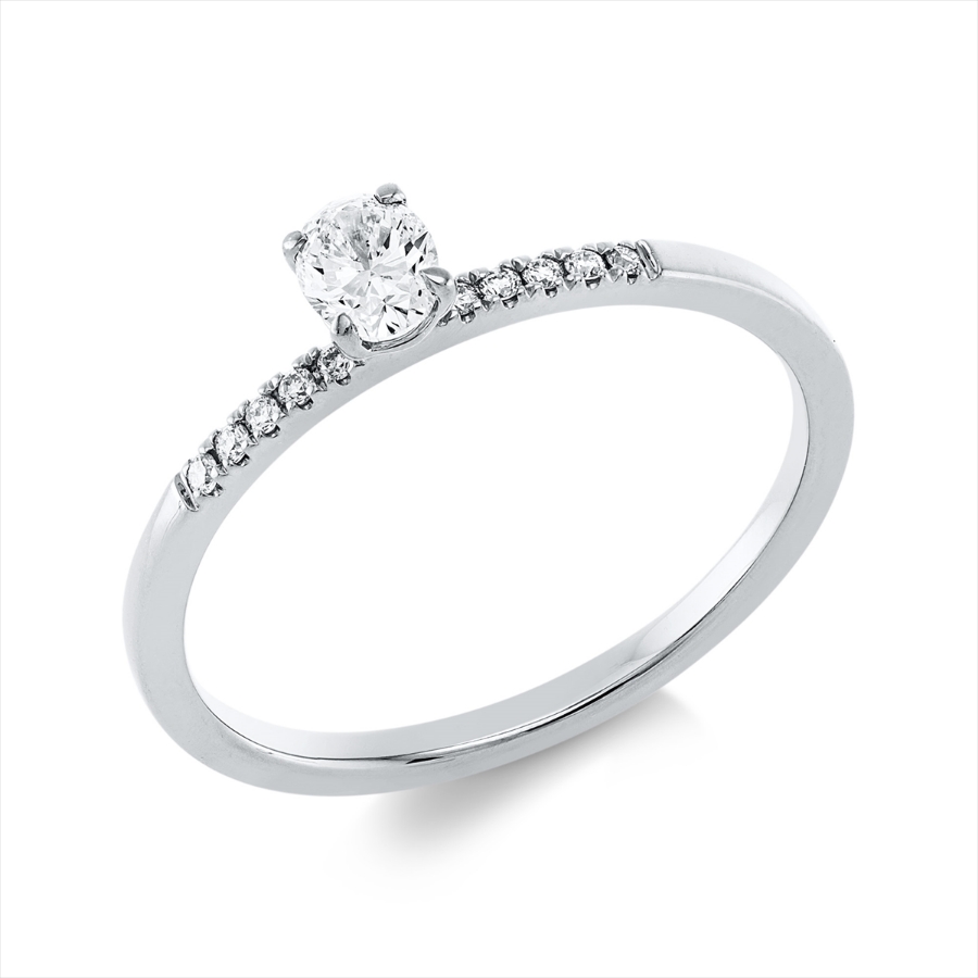 Ring 4er-Krappe 18 kt GG