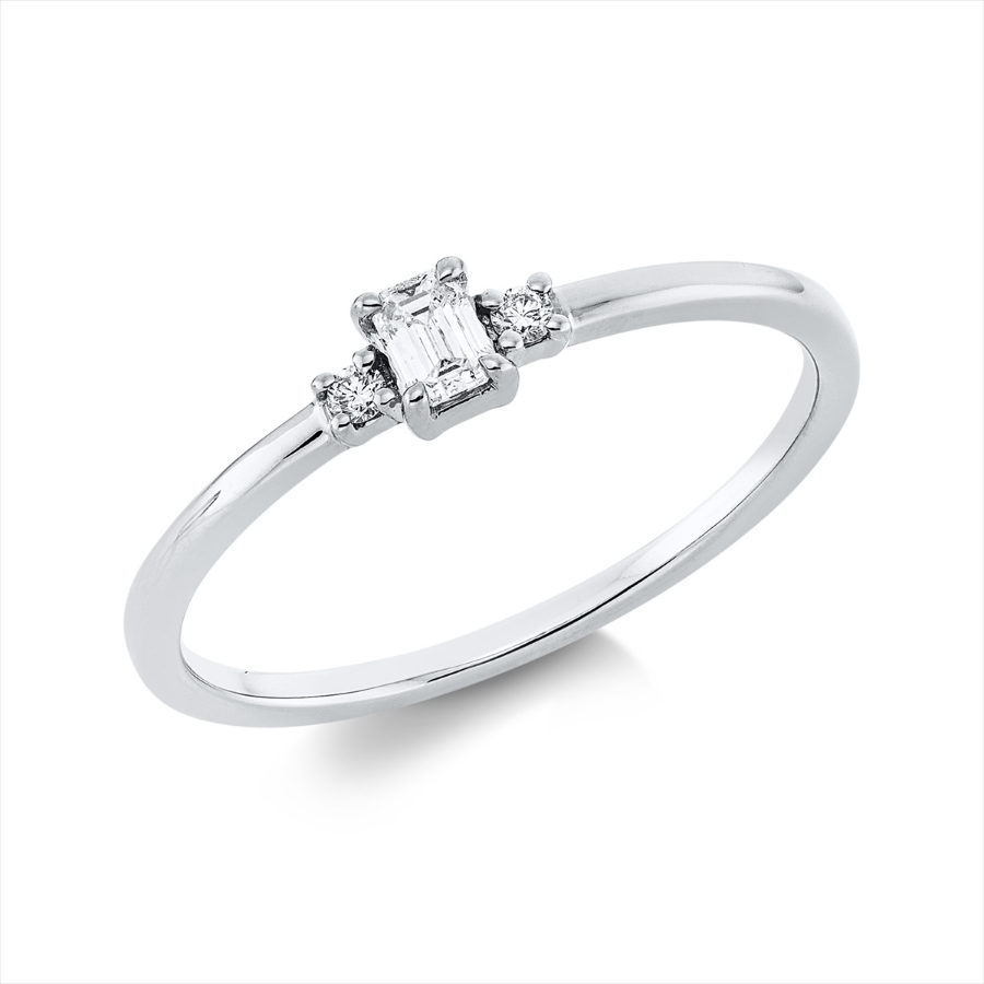 Ring 4er-Krappe 18 kt GG