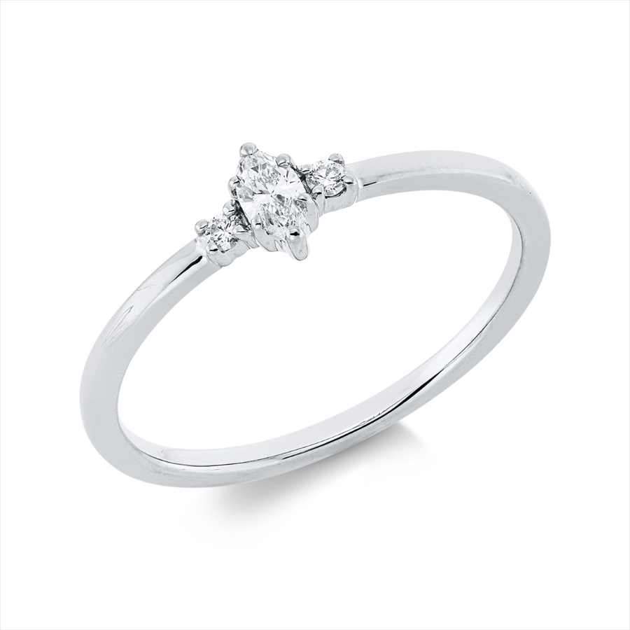 Ring 6er-Krappe 18 kt GG